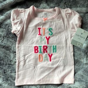 Infant Girl’s Birthday T-shirt